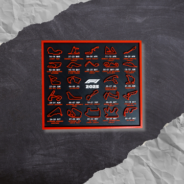 F1 Calendar 2025